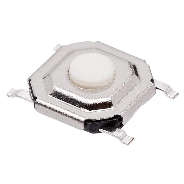 Chave TACT SMD 1,6mm 4 terminais 43.00.0293 CHAVE TACT SMD 1,6 MM 4 TERMIN