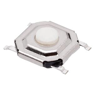 Chave TACT SMD 1,6mm 4 terminais 43.00.0293 CHAVE TACT SMD 1,6 MM 4 TERMIN 