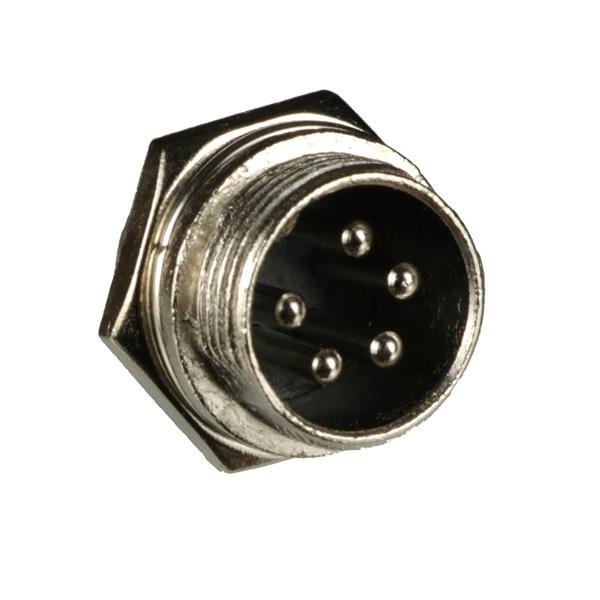 CONECTOR CIRCULAR 5  VIAS MACHO  19.00.0217 Macho 5 vias