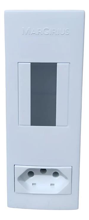 CAIXA TOMADA SLIM 1 TOM 20A CP2-01 37.00.0215 SLIM 1 TOM 20A
