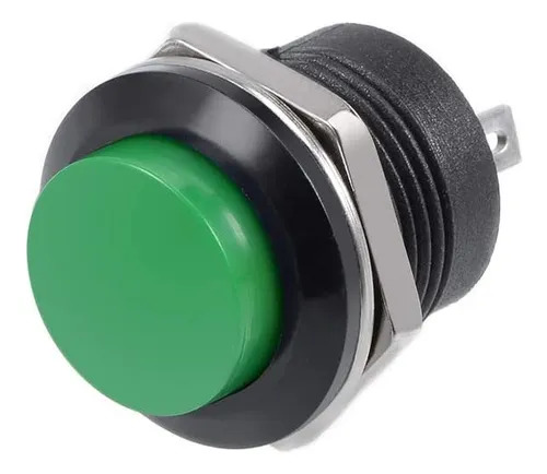 CHAVE PUSH BUTTON S/RETENCAO R13 507 VERDE 43.00.0319 CHAVE PUSH BUTTON S/RETENCAO R