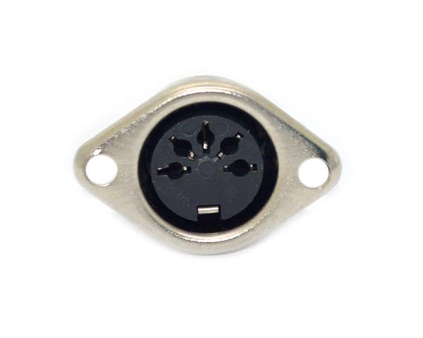 Conector circular 5 vias fêmea 19.00.0268 CONECTOR CIRCULAR 5 VIAS FEMEA