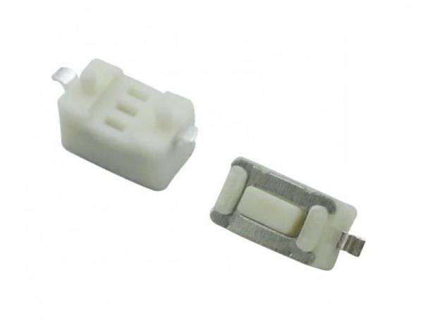 Chave TACT SMD 2,5mm 2 terminais 43.00.0069 CHAVE TACT SMD 2,5MM 2 TERMINA