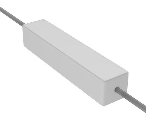 Resistor 4K7 - 10W cerâmica fio 11.06.0046 RESISTOR  4K7  10W CERAMICA - 