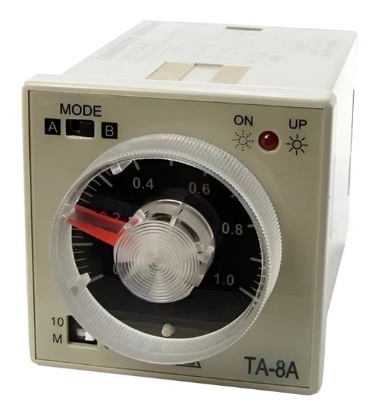 TEMPORIZADOR 0-1/0-10 SEG/MIN TA-8A 34.02.0082 0-1/0-10 SEG/MIN TA-8A