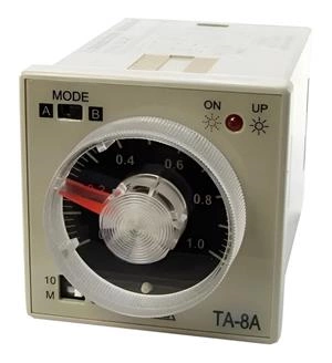 TEMPORIZADOR 0-1/0-10 SEG/MIN TA-8A 34.02.0082 0-1/0-10 SEG/MIN TA-8A 