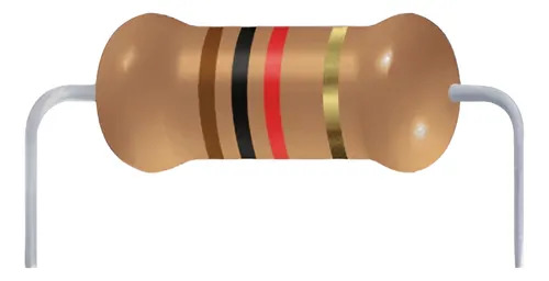 RESISTOR  1K  1W - METAL-FILME 11.02.00035 1K  1W