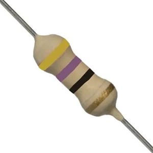 RESISTOR  47R  2W - METAL-FILME 11.03.0021 47R  2W 