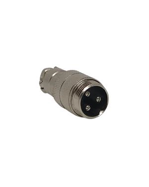 CONECTOR CIRCULAR MIKE 03 VIAS MACHO P/CABO-3161A 40.02.1200 03 VIAS MACHO P/CABO 