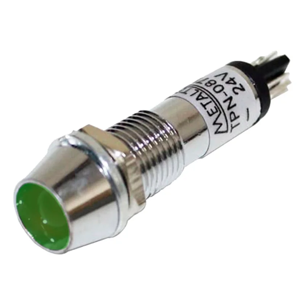 SINALEIRO LED 8MM 24VCC VERDE TPN-087-LG 00.00.0123 8MM 24VCC VERDE TPN-087-LG