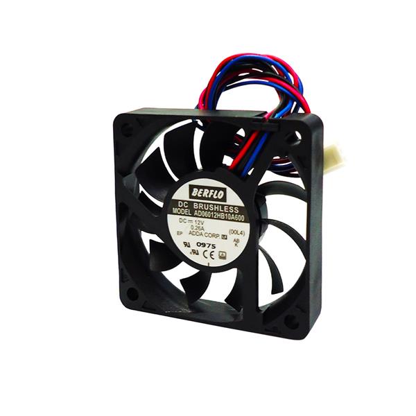 MICROVENTILADOR 60X60X10 12VDC 0.26A 40.00.1003 60X60X10 12VDC 0.26A