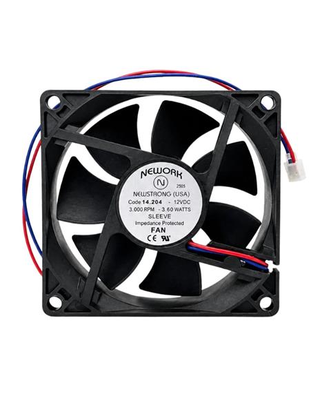 MICROVENTILADOR 80X80X25 12VDC 2 FIOS 40.00.0132 80X80X25 12VDC 2 FIO