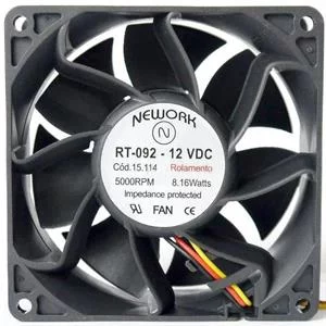 MICROVENTILADOR 92X92X38 12VDC  40.00.0114 92X92X38 12VDC 