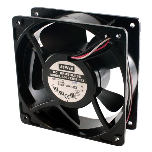 MICROVENTILADOR 120X120X38 12VDC 0.50A 40.00.0077  120X120X38 12VDC
