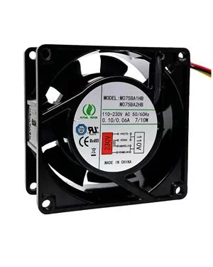 MICROVENTILADOR 80X80X38 110/220VAC 0.10/0.06A 40.00.0068  80X80X38 110/220V 