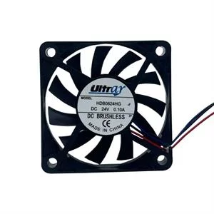 MICROVENTILADOR 60X60X10MM 24V 0.10A HDB0624HG 40.00.1002 HDB0624HGF 24V 