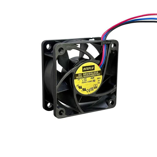 MICROVENTILADOR 60X60X25MM 24V 0.12A AG06024HB257603 40.00.0050 60X60X25MM 24VDC