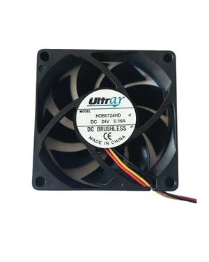MICROVENTILADOR 70X70X15MM 24V 0.16A HBD0724HD 40.00.1001 70X70X15MM 24V 