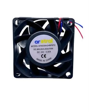 MICROVENTILADOR 60X60X38MM 24V 0.30A DF6038H24BP9T2 40.00.1004 60X60X38MM 24V 
