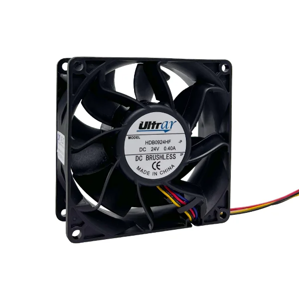 MICROVENTILADOR 92X92X38 24V 0.40A HDB0924HFP 40..00.1000 92X92X38 24V 