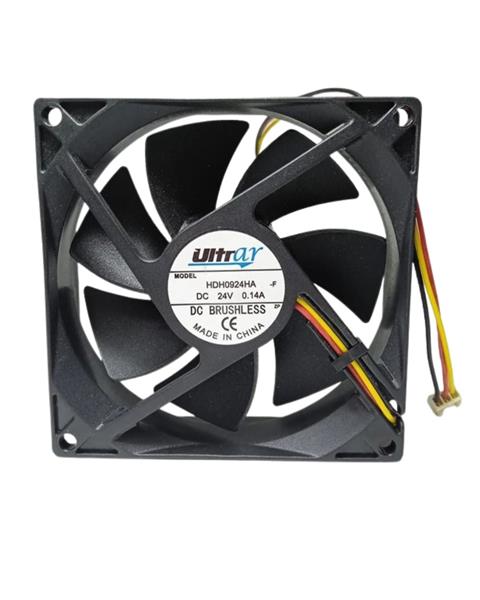 MICROVENTILADOR 92X92X25MM 24V 0.14A NYLON HDH0924HAF 40.00.0224 92X92X25MM 24V