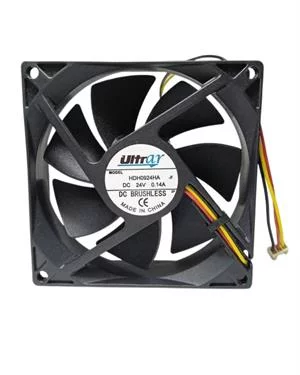 MICROVENTILADOR 92X92X25MM 24V 0.14A NYLON HDH0924HAF 40.00.0224 92X92X25MM 24V 