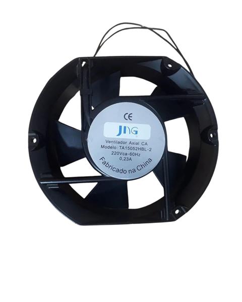 MICROVENTILADOR 150X150X52MM 220V 0.24A FZY15052HBL JNG 40.00.0234  150X150X52MM 220V