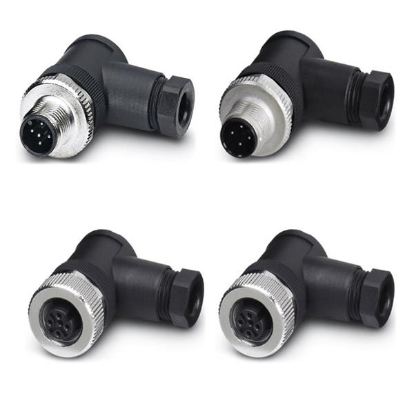 Conectores M12 - 90°