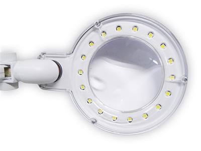 Lupa de mesa com Luminária Solver HL-200 LED Hikari 41.00.1790 HL-200  