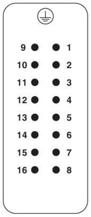 Conectores - HC-EVO-B16PT-BWSC-HH-M25-PLRBK - 1408793 77.00.0052 1408793 