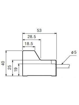 Sensor Indutivo PSN40-20AO 55.00.0610 PSN40-20AO   