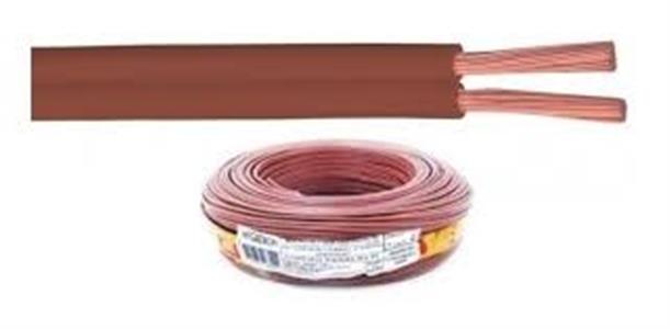 Fio paralelo 2X1,0mm marrom 27.00.0459 FIO PARALELO 2X1,0MM MARROM 