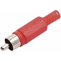 Plug RCA macho plástico 19.00.0017 
