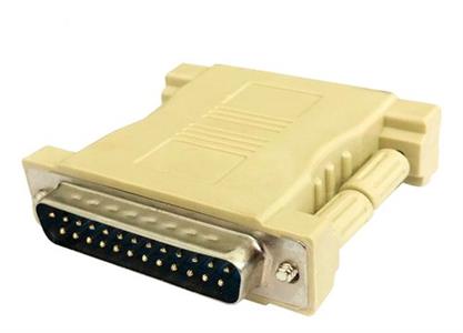 Adaptador DB25 Fêmea x DB25 Macho 41.00.0163 Emenda DB-25 Fêmea + Macho 