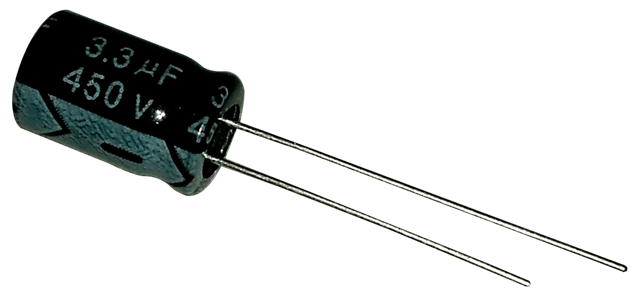Capacitor Eletrolítico 3,3uf 04.00.00191 