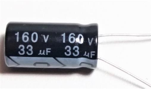 Capacitor Eletrolítico 33uf 04.00.00142 