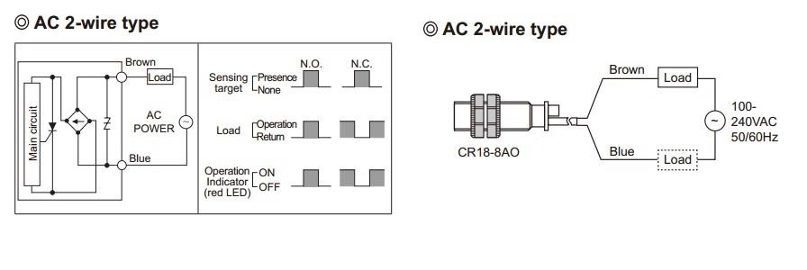 Sensor CR30-15DN Autonics 55.00.0028 CR30-15DN 