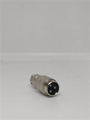 CONECTOR CIRCULAR MIKE 03 VIAS MACHO P/CABO-3161A 40.02.1200 P/CABO-3161A 