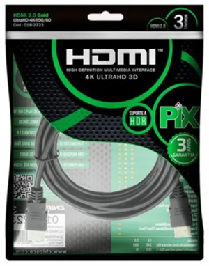 CABO HDMI 3M 2.0 4K ULTRAHD 018-2223 30.00.0394 3M 2.0 4K ULTRAHD 018-2223 