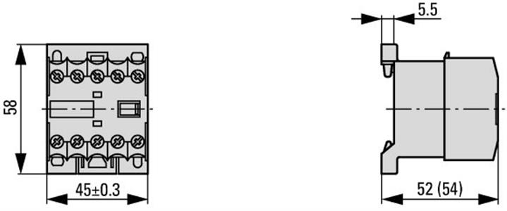 CONTATOR AUX. DILER-22-G 24VDC- 10042 53.00.1178 DILER-22-G 24VDC - 10042
