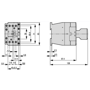 DILM32-01 24VDC - 277306 EATON 53.00.1688 DILM32-01 24VDC - 277306 