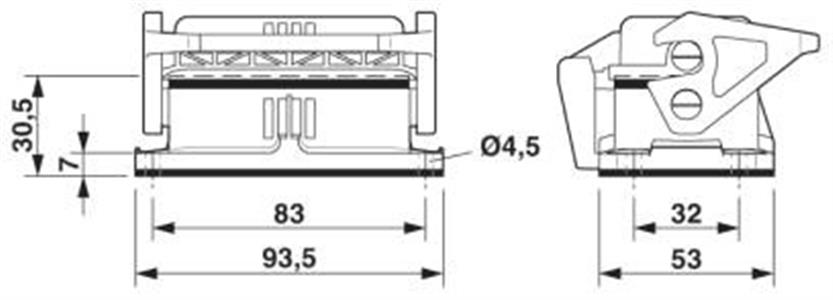 Caixa HC-EVO-B10-BWSC-PLRBK - 1407633 34.04.0422 HC-EVO-B10-BWSC-PLRBK - 140763 