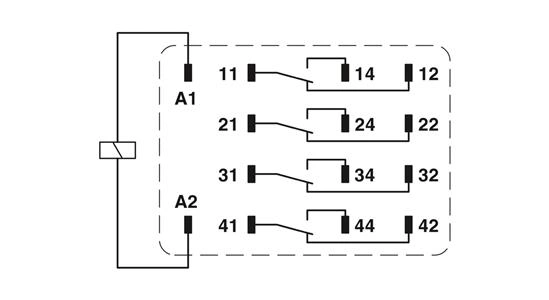 RELE DIG. REL-IR4/LDP-24DC4X21AU 2903670 34.04.0478 2903670 
