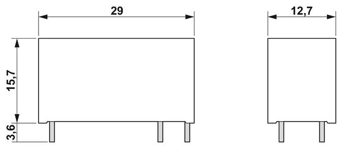 RELE REL-MR- 24DC/1IC - 2961341 34.04.0093 2961341 