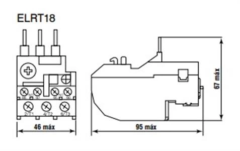 Rele de sobrecarga ELRT 18 90.82.0045 ELRT 18-2-5 