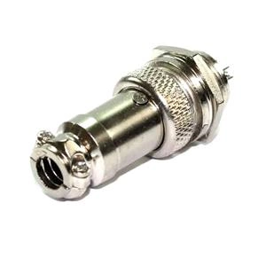 CONECTOR CIRCULAR MIKE 04 VIAS MACHO P/CABO-3162A 40.02.1201 04 VIAS MACHO P/CABO 