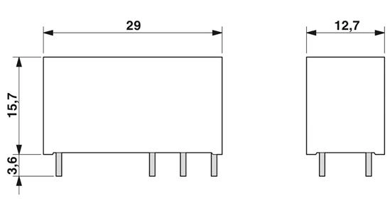 RELE REL-MR- 24DC/21HC - 2961312 34.04.0094 REL-MR- 24DC/21HC - 2961312 