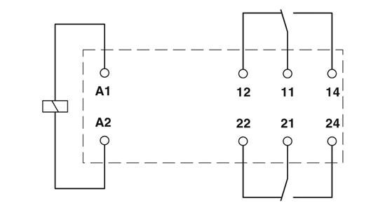RELE REL-MR-120AC/21-21 - 2961448 34.04.0112 REL-MR-120AC/21-21 - 2961448 