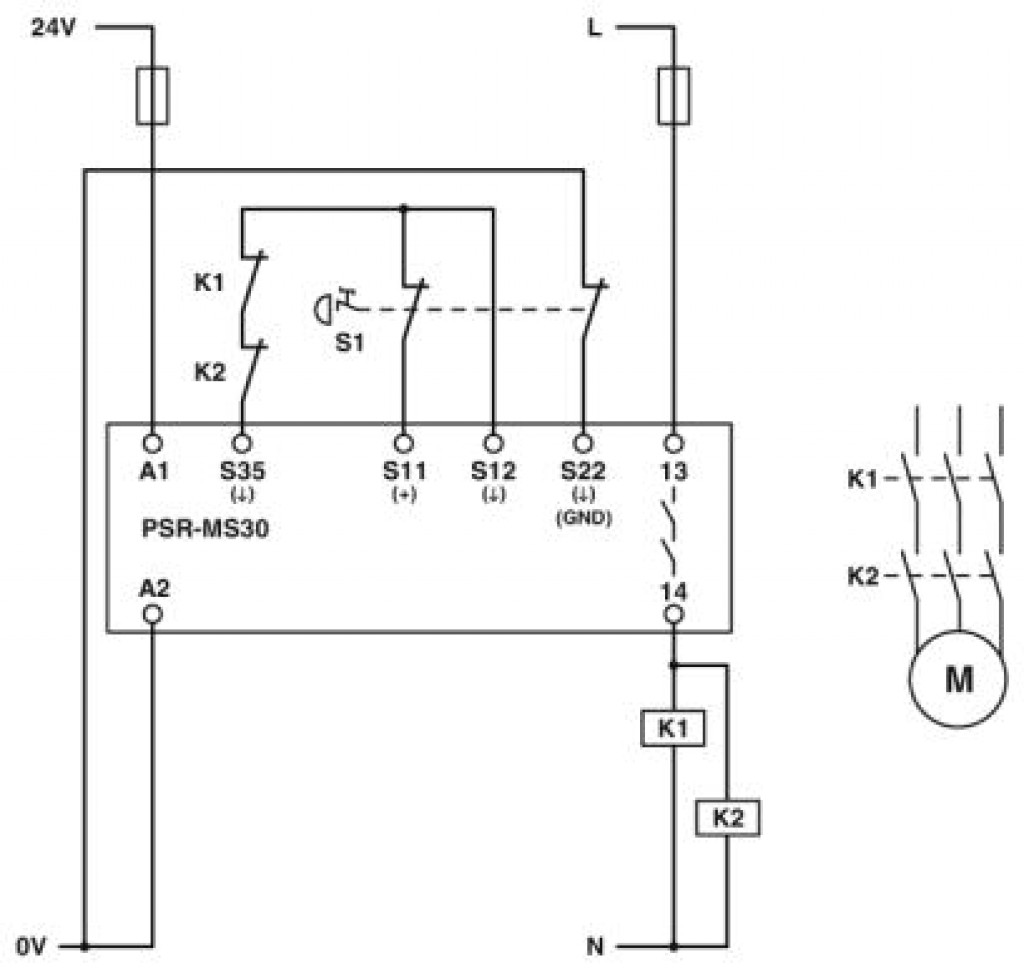 Rele de Segurana PSR-MS30-1NO-24DC - 2904952