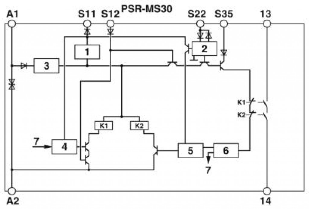 Rele de Segurana PSR-MS30-1NO-24DC - 2904952